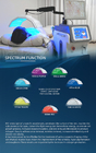 7 Renk Yaşlanma Karşıtı Salon PDT LED Işık Terapi Makinesi Akne Tedavisi