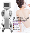 Dikey Ultrason 7D HIFU Güzellik Makinesi 2 Kolları 25000 Çekim